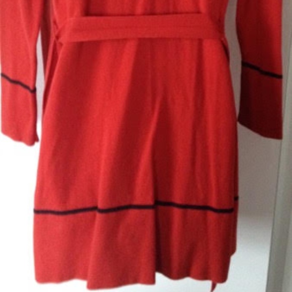 FALLS CREEK- LONG ZIP UP SWEATER JACKET WITH BELT - Picture 6 of 8